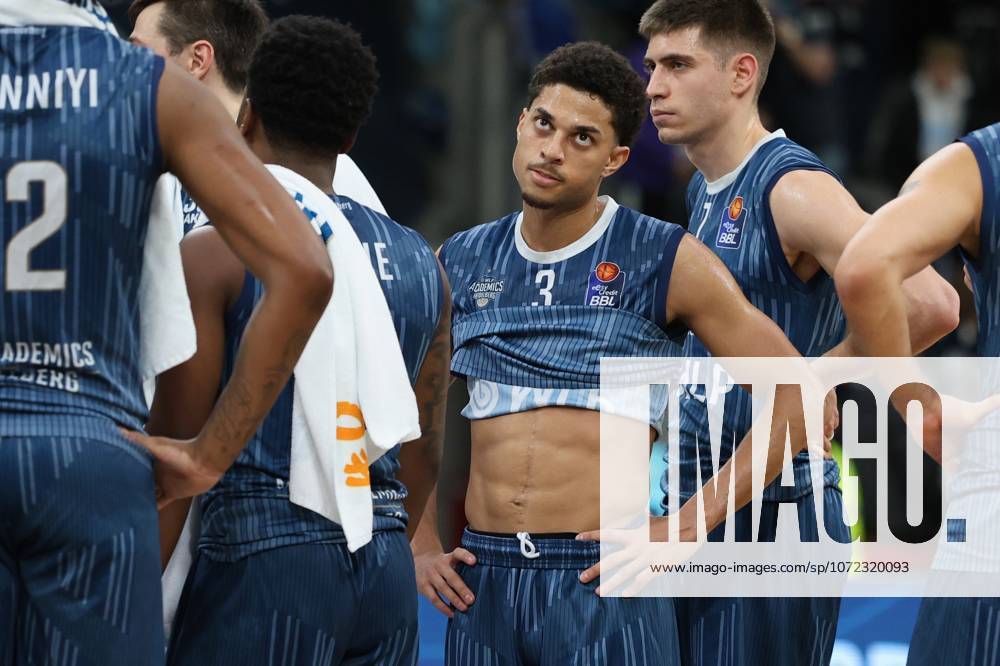 Kevin McClain (MLP Academics Heidelberg, 03) enttaeuscht auf dem Spielfeld GER, BBL, MLP Academics Heidelberg vs. FC Bayern Muenchen, easycredit Basketball Bundesliga, 19.Spieltag, Saison, 2025 2026, 08.02.2026 GER, MLP Academics Heidelberg vs. FC Bayern Muenchen, Basketball, easycredit Basketball Bundesliga, 19.Spieltag, Saison, 2025 2026, 08.02.2026 Heidelberg