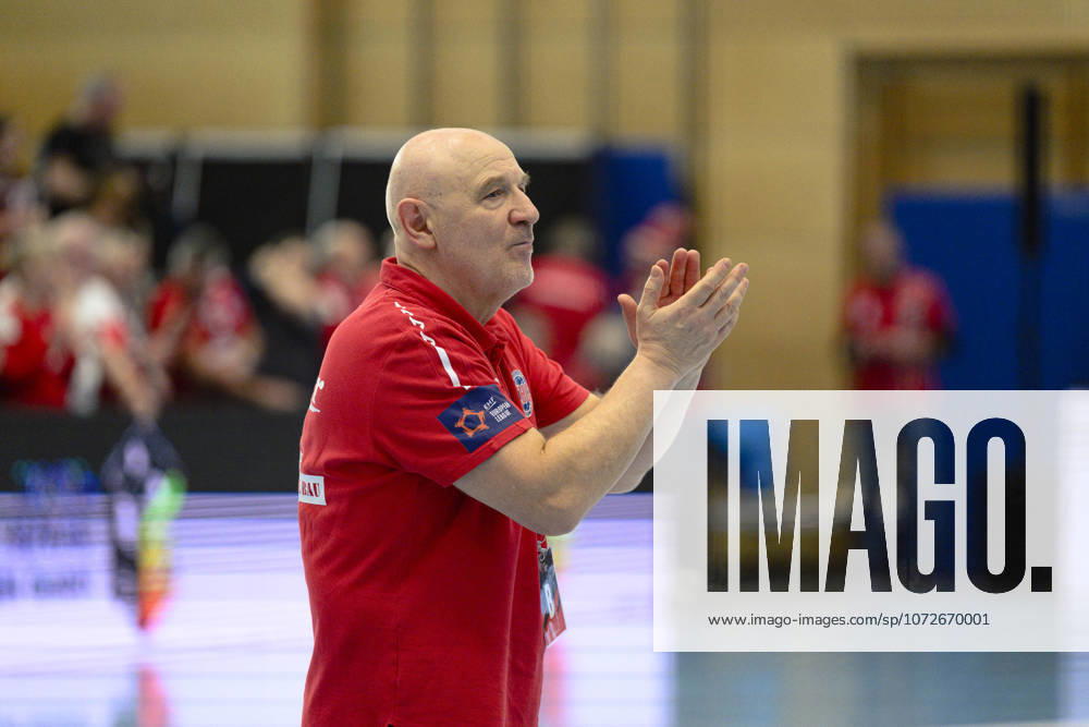 Herbert Mueller (Thueringer HC, Trainer) GER, Thueringer HC gegen Motherson Mosonmagyarovari KC , Handball, EHF European League Women, Gruppen Phase , Saison 2025 2026, 15.02.2026 GER, Thueringer HC gegen Motherson Mosonmagyarovari KC , Handball, EHF European League Women, Gruppen Phase , Saison 2025 2026, 15.02.2026 Bad Langensalza