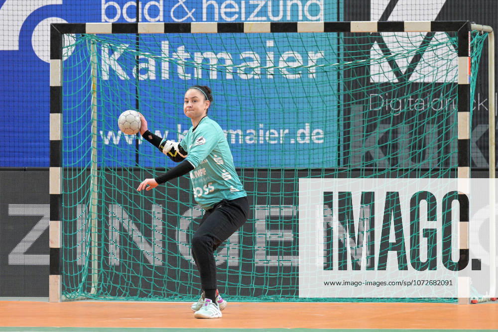 Sara Suba (TusSies Metzingen, 77) im Tor TusSies Metzingen vs. SV Union Halle-Neustadt, Handball, Alsco HBF, 17.Ligaspieltag, Saison 2025 2026, 15.02.2026 TusSies Metzingen vs. SV Union Halle-Neustadt, Handball, Alsco HBF, 17.Ligaspieltag, Saison 2025 2026, 15.02.2026 Tuebingen