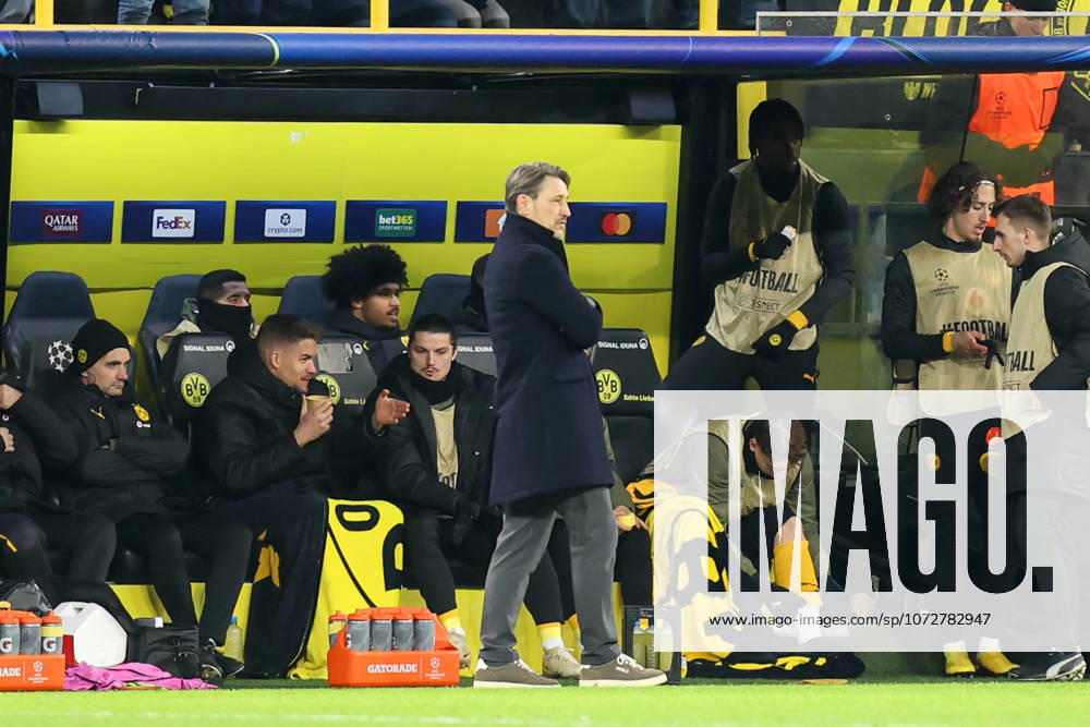 Niko Kovac (Borussia Dortmund, Chef-Trainer) GER, Borussia Dortmund gegen Atalanta Bergamo, Fussball, Champions League, Play-off, Spielzeit 2025 2026, 17.02.2026 GER, Borussia Dortmund gegen Atalanta Bergamo, Fussball, Champions League, Play-off, Spielzeit 2025 2026, 17.02.2026 Dortmund