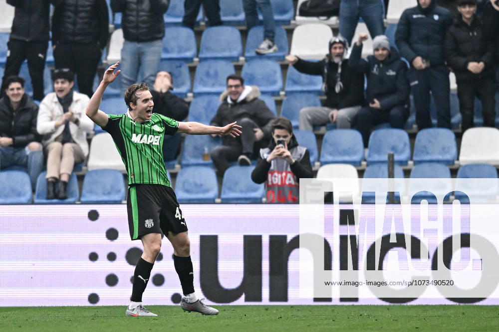 Db Reggio Emilia 01 03 2026 - campionato di calcio Serie A Sassuolo-Atalanta foto Daniele Buffa Image nella foto: esultanza gol Kristian Thorstvedt