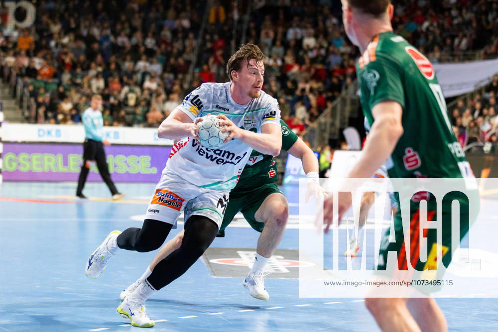 Erik PERSSON (FRISCH AUF! Goeppingen, 22) erzielt ein Tor, Aktion, Torwurf GER, TSV Hannover-Burgdorf vs. FRISCH AUF! Goeppingen, Handball, Bundesliga, 23. Spieltag, Spielzeit 2025 2026, 01.03.2026, GER, TSV Hannover-Burgdorf vs. FRISCH AUF! Goeppingen, Handball, Bundesliga, 23. Spieltag, Spielzeit 2025 2026, 01.03.2026, Hannover