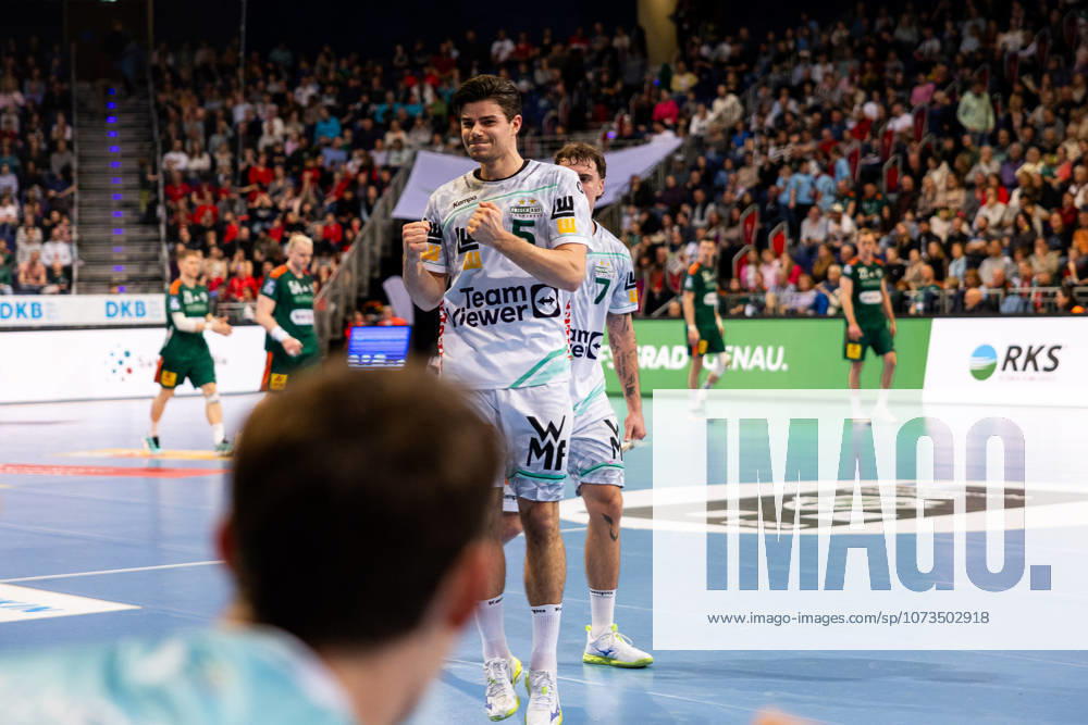 Rutger TEN VELDE (FRISCH AUF! Goeppingen, 05) Jubel, Freude, Leidenschaft, Erfolg, Emotion, Begeisterung, positive Emotionen GER, TSV Hannover-Burgdorf vs. FRISCH AUF! Goeppingen, Handball, Bundesliga, 23. Spieltag, Spielzeit 2025 2026, 01.03.2026, GER, TSV Hannover-Burgdorf vs. FRISCH AUF! Goeppingen, Handball, Bundesliga, 23. Spieltag, Spielzeit 2025 2026, 01.03.2026, Hannover