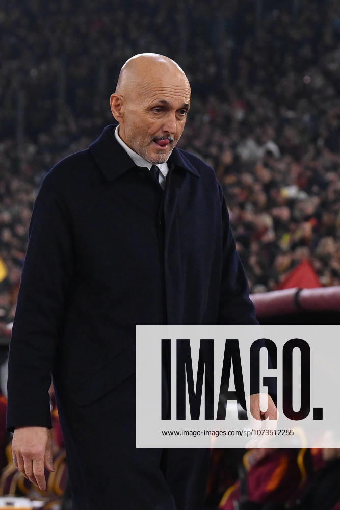 Foto IPP Luciano Adriani Roma 01 03 2026 Campionato di Calcio Serie A 2025 2026 Roma vs Juventus Nella foto: luciano spalletti Italy Photo Press - World Copyright Roma italy Italia ITALY