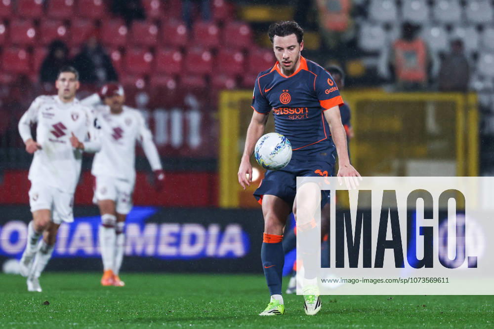 Carlos Augusto of FC Internazionale seen in action during Coppa Italia 2025 26 Quarter-Finals football match between FC Internazionale and Torino FC at U-Power Stadium in Monza Italy on 04 February 2026. Monza U-Power Stadium Monza Italy
