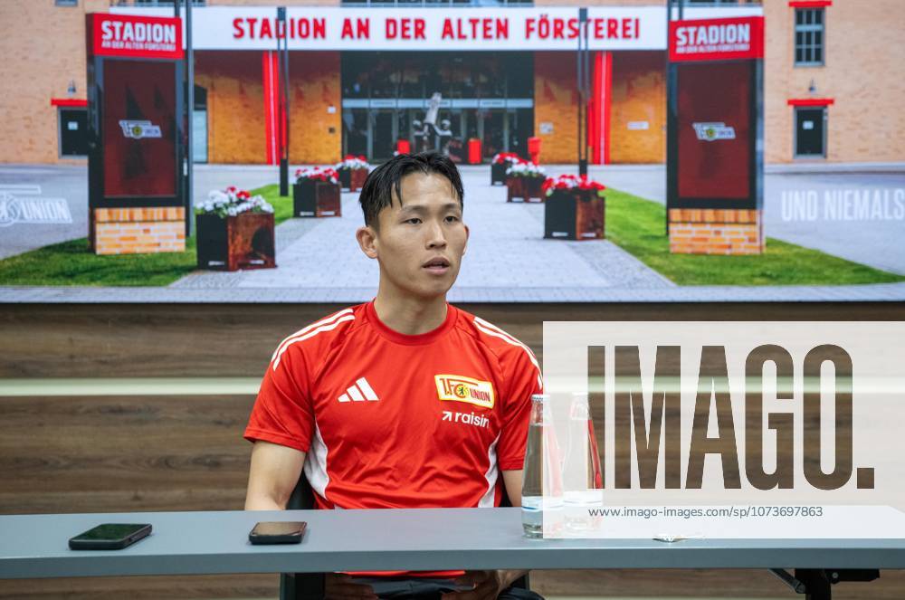 Fußball, Herren, Saison 2025 2026, 1. Bundesliga, 1. FC Union Berlin, Medienrunde mit Woo-Yeong Jeong (Wooyeong, 1. FC Union Berlin), 05.03. 2026,
