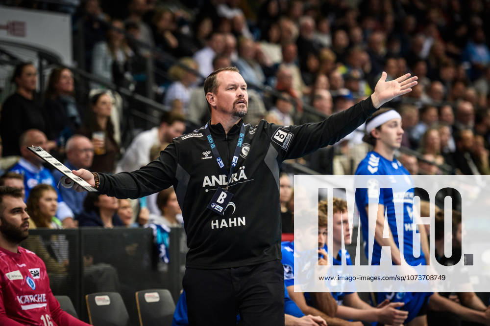 Misha Kaufmann (TVB Stuttgart, Trainer) GER, TVB Stuttgart - THW Kiel, DAIKIN HBL, Handball, Bundesliga, 24. Spieltag, Spielzeit 2025 2026, 05.03.2026 GER, TVB Stuttgart - THW Kiel, DAIKIN HBL, Handball, Bundesliga, 24. Spieltag, Spielzeit 2025 2026, 05.03.2026 Stuttgart