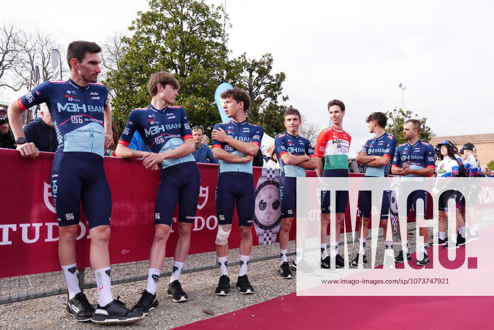 MBH BANK CSB TELECOM FORT during the team presentation of the Strade Bianche e Strade Bianche Women cycling race in Siena - Tuscany - Italy - Friday, March 6 2026. - cycling