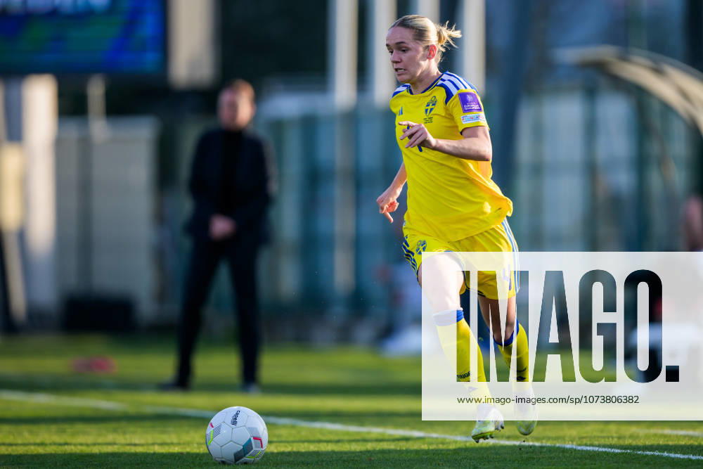 Hanna Lundkvist of Sweden during the FIFA Womens World Cup Qualifier football match between Serbia and Sweden on March 7, 2026 in Stara Pazova. Photo: Ludvig Thunman BILDBYRAN kod LT LT0784 fotboll football soccer fotball vm-kval kval fifa womens world cup qualifier qualifier serbien serbia sverige sweden dam bbeng