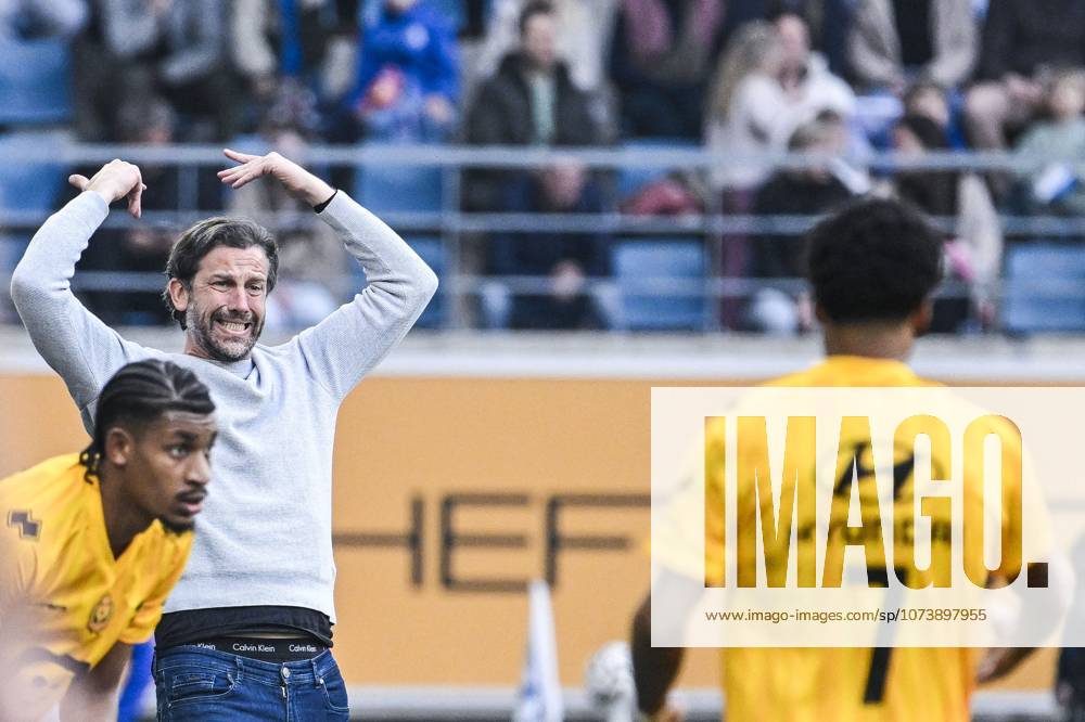 Gent s head coach Rik De Mil pictured during a soccer match between KAA Gent and KV Mechelen, Sunday 08 March 2026 in Gent, on day 26 of the 2025-2026 Jupiler Pro League first division of the Belgian championship. TOM GOYVAERTS TomxGoyvaerts x166867329x