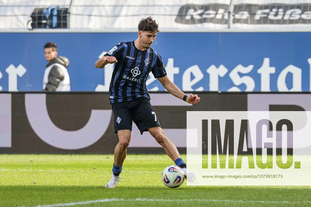 Lovis Bierschenk (SV Waldhof Mannheim, 7) Fussball: 3. Liga, 28. Spieltag, SV Waldhof Mannheim vs. TSV Havelse am 08.03.2026 in Mannheim (Carl-Benz-Stadion), Deutschland Mannheim Carl-Benz-Stadion Deutschland
