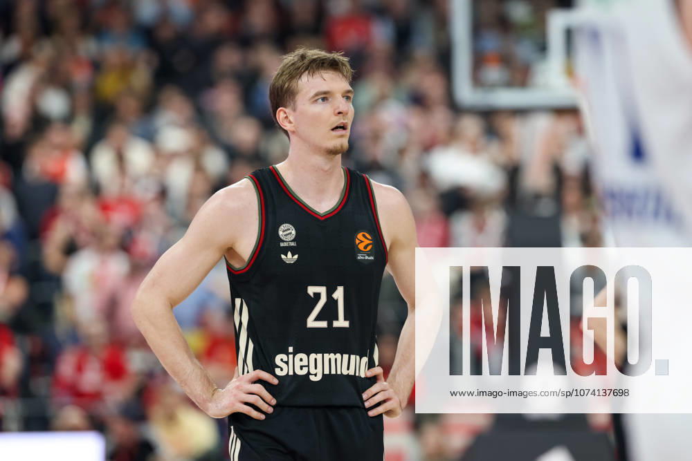 Justuz Hollatz (FC Bayern Basketball, 21), GER, FC Bayern Basketball vs. Anadolu Efes Istanbul, Basketball, Euroleague, 31. Spieltag, Saison 2025 2026, 12.03.2026, GER, FC Bayern Basketball vs. Anadolu Efes Istanbul, Basketball, Euroleague, 31. Spieltag, Saison 2025 2026, 12.03.2026 Muenchen