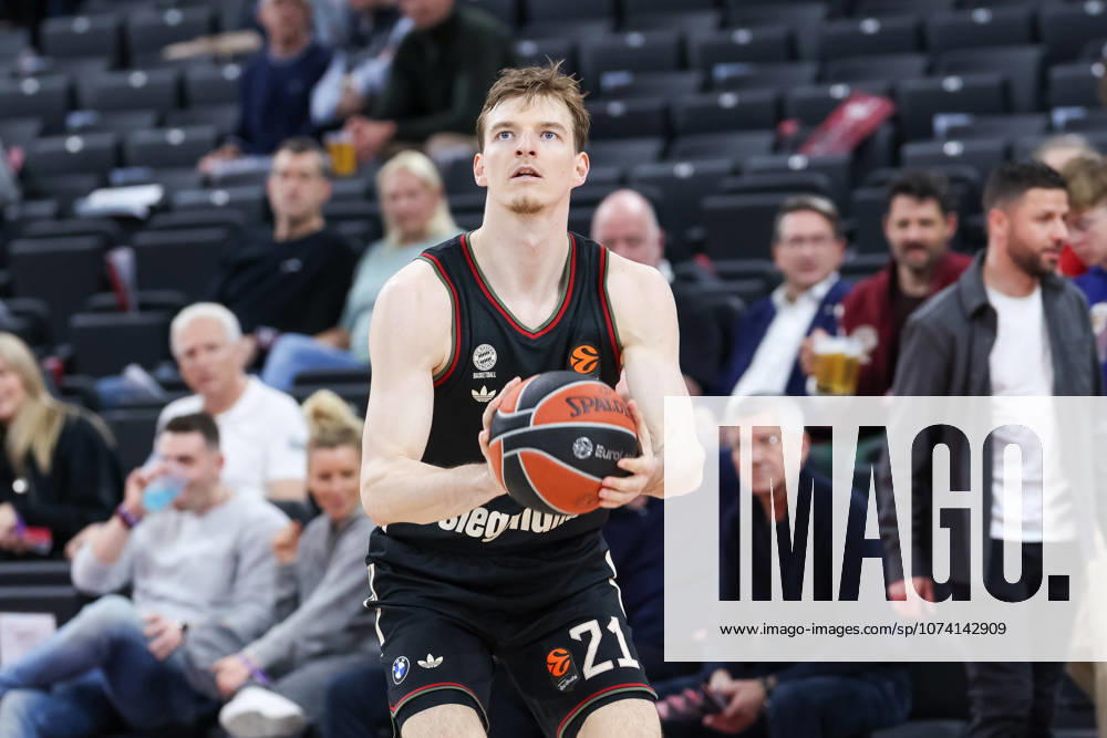 Justuz Hollatz (FC Bayern Basketball, 21), GER, FC Bayern Basketball vs. Anadolu Efes Istanbul, Basketball, Euroleague, 31. Spieltag, Saison 2025 2026, 12.03.2026, GER, FC Bayern Basketball vs. Anadolu Efes Istanbul, Basketball, Euroleague, 31. Spieltag, Saison 2025 2026, 12.03.2026 Muenchen