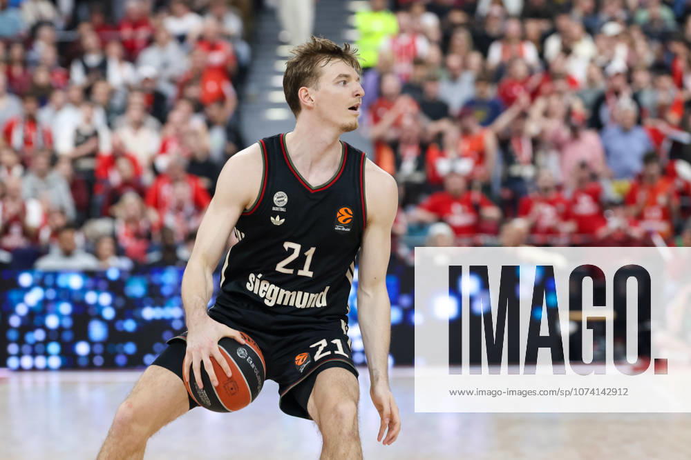 Justuz Hollatz (FC Bayern Basketball, 21), GER, FC Bayern Basketball vs. Anadolu Efes Istanbul, Basketball, Euroleague, 31. Spieltag, Saison 2025 2026, 12.03.2026, GER, FC Bayern Basketball vs. Anadolu Efes Istanbul, Basketball, Euroleague, 31. Spieltag, Saison 2025 2026, 12.03.2026 Muenchen