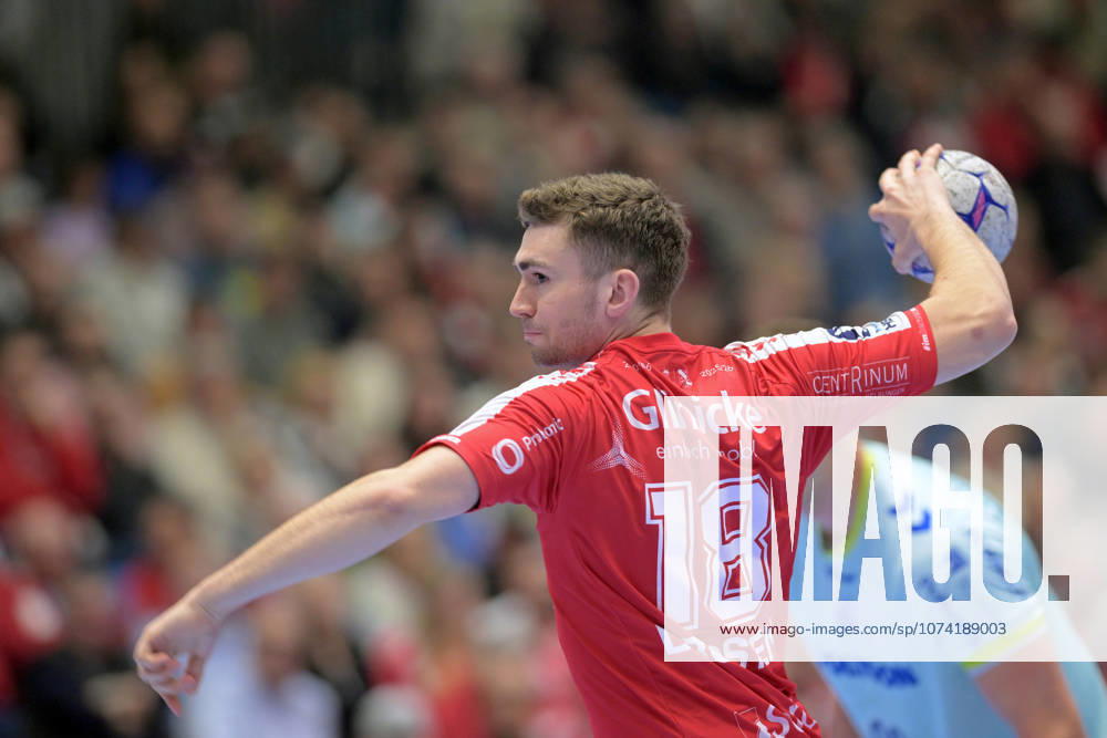 Florian Drosten (MT Melsungen 18) beim Wurf; , GER, MT Melsungen - VfL Gummersbach, Handball, 1. Bundesliga, 25. Spieltag, Saison 2025 2026, 13.03.2026, GER, MT Melsungen - VfL Gummersbach, Handball, 1. Bundesliga, 25. Spieltag, Saison 2025 2026, 13.03.2026 Kassel