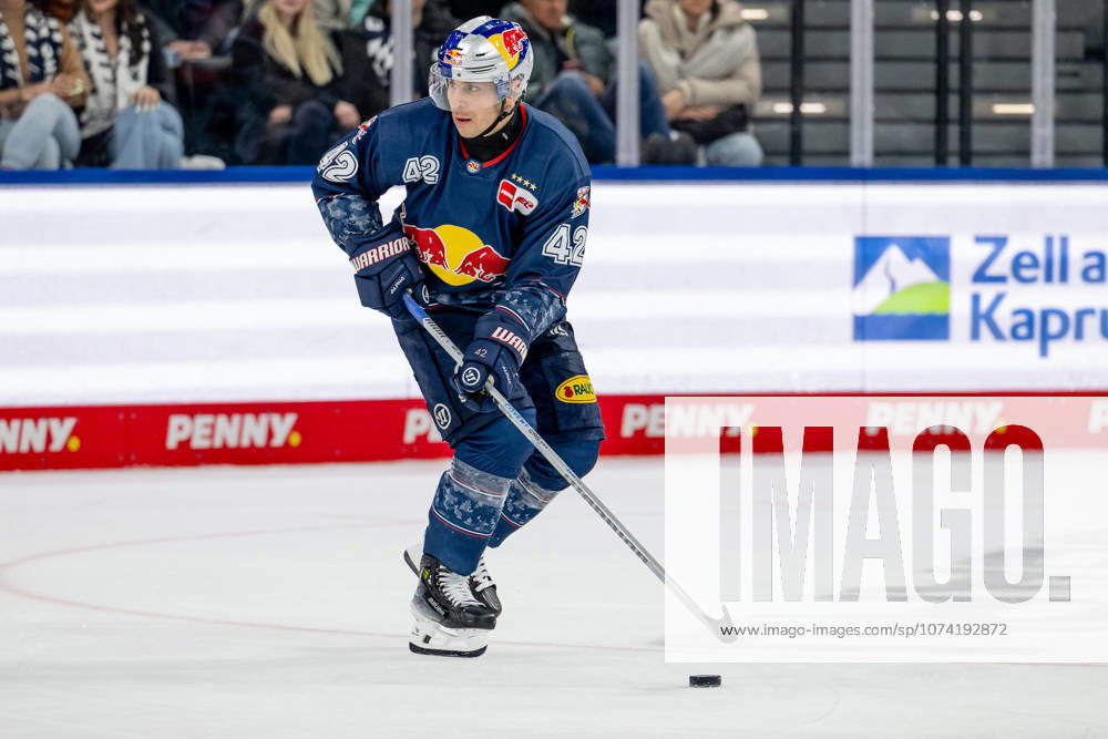 Yasin Ehliz (EHC Red Bull Muenchen, 42) GER, EHC Red Bull Muenchen vs. Straubing Tigers, Eishockey, DEL, 51. Spieltag, Saison 2025 2026, 13.03.2026. GER, EHC Red Bull Muenchen vs. Straubing Tigers, Eishockey, DEL, 51. Spieltag, Saison 2025 2026, 13.03.2026. Muenchen