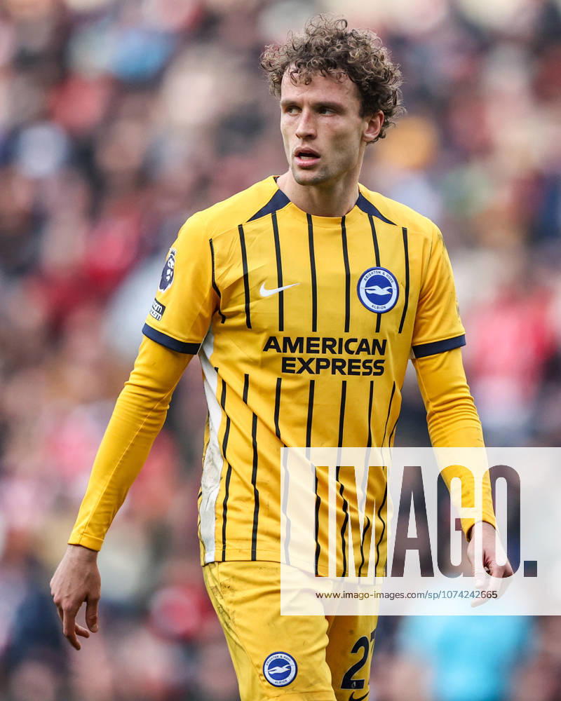 Sunderland v Brighton & Hove Albion - Premier League Mats Wieffer of Brighton & Hove Albion during the Premier League match between Sunderland and Brighton & Hove Albion at Stadium Of Light in Sunderland, United Kingdom, on March 14, 2026. Sunderland Tyne and Wear United Kingdom
