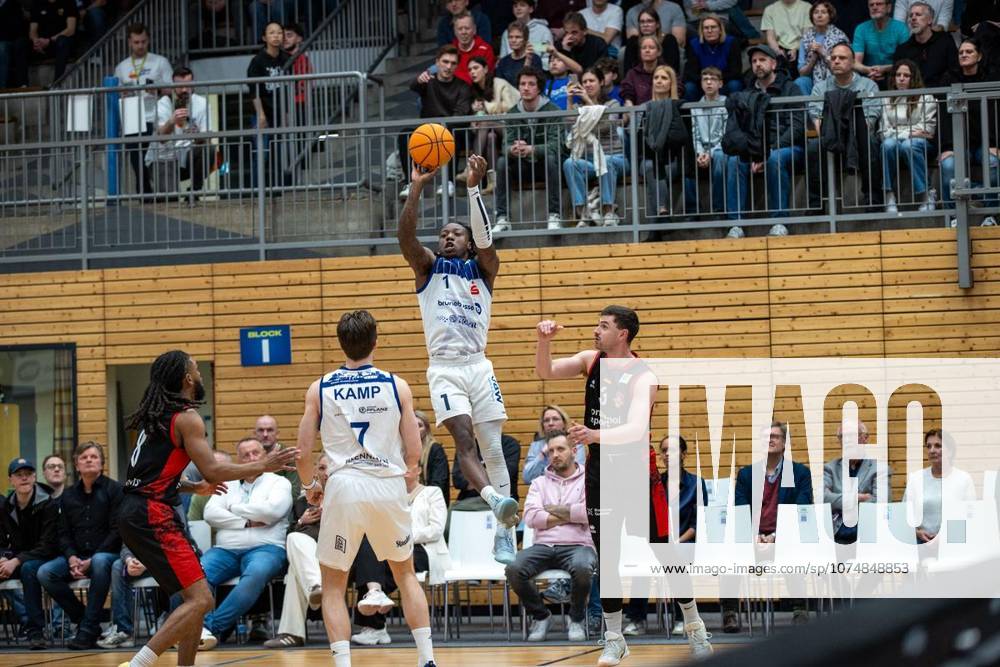 2. Basketball-Bundesliga ProA Antonio Deshon Williams VfL Sparkassen Stars - Bayer Giants Leverkusen, am 06.03.2026,in Bochum Rundsporthalle Deutschland NRW Bochum