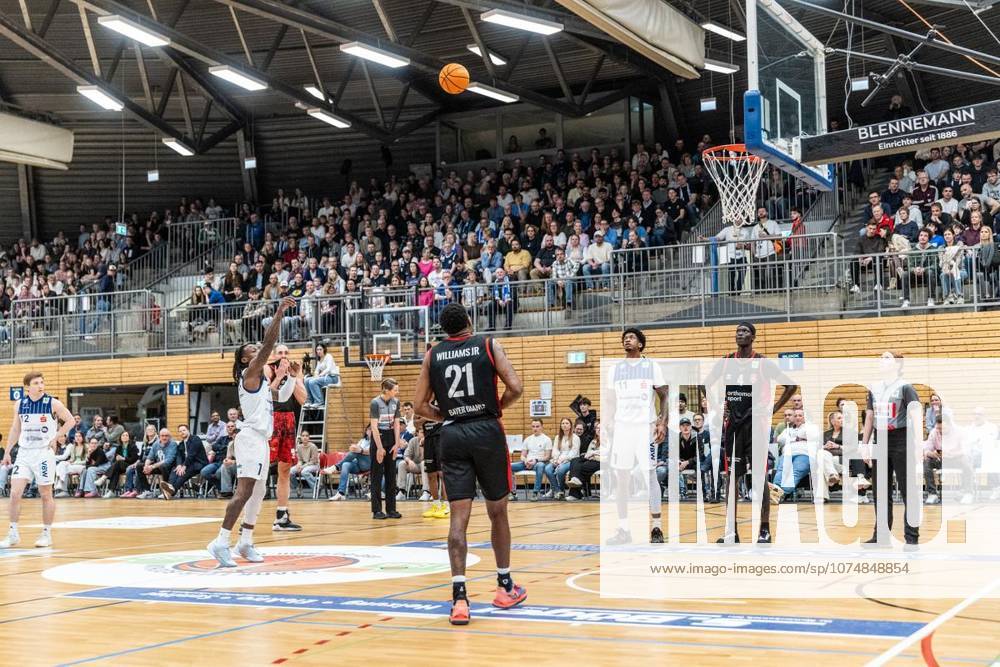 2. Basketball-Bundesliga ProA Antonio Deshon Williams VfL Sparkassen Stars - Bayer Giants Leverkusen, am 06.03.2026,in Bochum Rundsporthalle Deutschland NRW Bochum