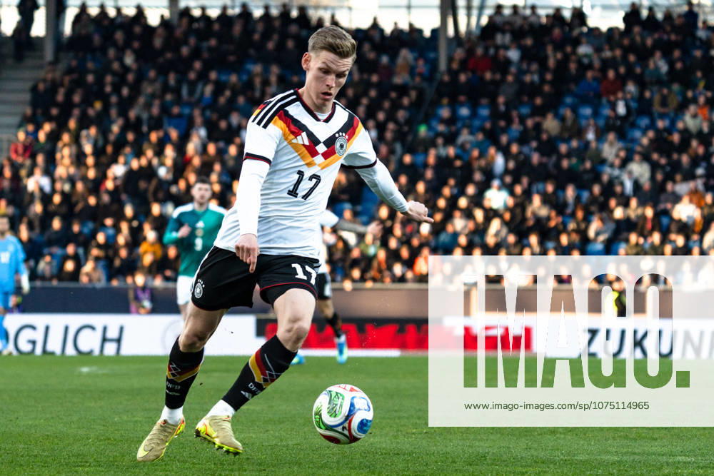Deutschland: U21, U 21 EM-Qualifikation 2025 2026, Deutschland U21 vs. Nordirland U21, Freitag 27.03.2026, Eintracht Stadion Braunschweig DFB U21 Nationalmannschaft Anton Kade