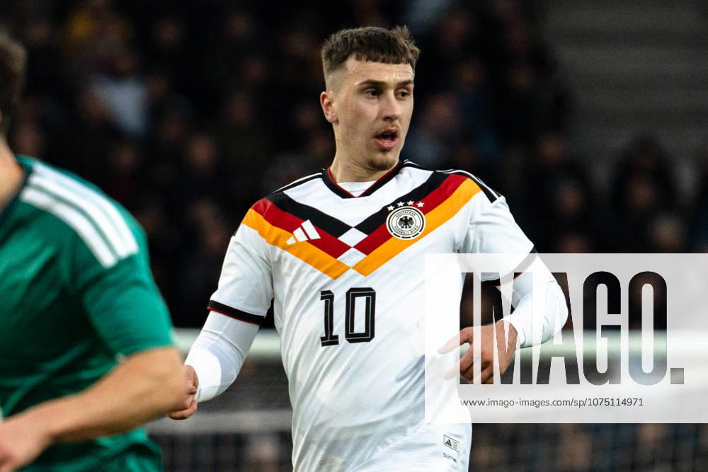 Deutschland: U21, U 21 EM-Qualifikation 2025 2026, Deutschland U21 vs. Nordirland U21, Freitag 27.03.2026, Eintracht Stadion Braunschweig DFB U21 Nationalmannschaft Brajan Gruda