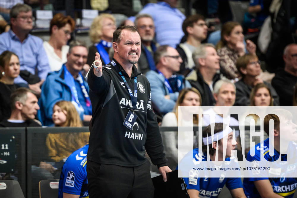 Misha Kaufmann (TVB Stuttgart, Trainer) GER, TVB Stuttgart - TBV Lemgo Lippe, DAIKIN HBL, Handball, Bundesliga, 26. Spieltag, Spielzeit 2025 2026, 29.03.2026 GER, TVB Stuttgart - TBV Lemgo Lippe, DAIKIN HBL, Handball, Bundesliga, 26. Spieltag, Spielzeit 2025 2026, 29.03.2026 Stuttgart