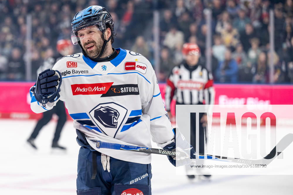 Riley Sheen (ERC Ingolstadt, 91) GER, EHC Red Bull Muenchen vs. ERC Ingolstadt, Eishockey, DEL, Playoffs, Viertelfinale Spiel 3, Saison 2025 2026, 29.03.2026. GER, EHC Red Bull Muenchen vs. ERC Ingolstadt, Eishockey, DEL, Playoffs, Viertelfinale Spiel 3, Saison 2025 2026, 29.03.2026. Muenchen