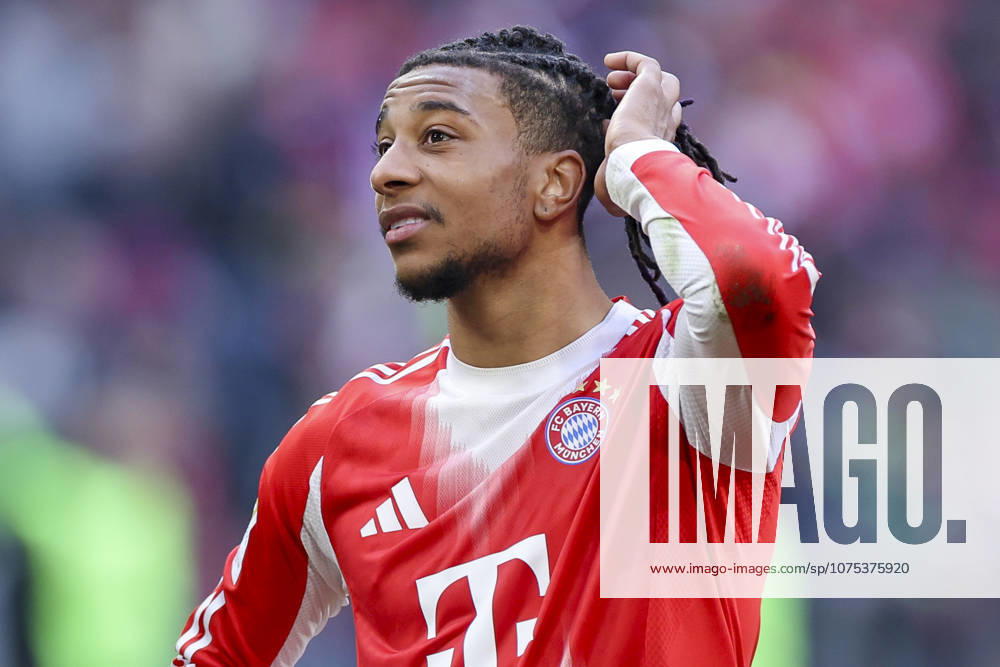 Michael Olise (FC Bayern Muenchen) schaut enttaeuscht, Bundesliga, FC Bayern München v 1. FC Union Berlin, Allianz Arena am 21. March 2026 in München, Deutschland. (Foto von Marco Steinbrenner DeFodi Images) Michael Olise (FC Bayern Muenchen) looks dejected, Bundesliga, FC Bayern München v 1. FC Union Berlin, Allianz Arena, March 21, 2026 in München, Germany. (Photo by Marco Steinbrenner DeFodi Images) DFL regulations prohibit any use of photographs as image sequences and or quasi-video. -
