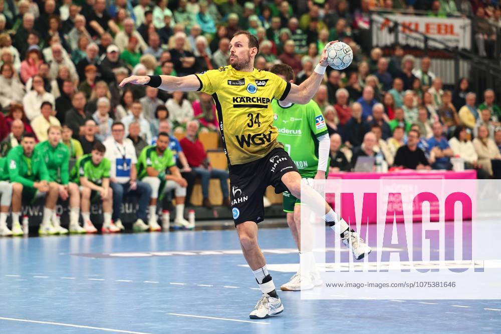 Kai Haefner (TVB Stuttgart, 34) beim Siebenmeter GER, HSG Wetzlar vs TVB Stuttgart, Handball, 1. Bundesliga, 27. Spieltag, Spielzeit 2025 2026, 02.04.2026 GER, HSG Wetzlar vs TVB Stuttgart, Handball, 1. Bundesliga, 27. Spieltag, Spielzeit 2025 2026, 02.04.2026 Wetzlar