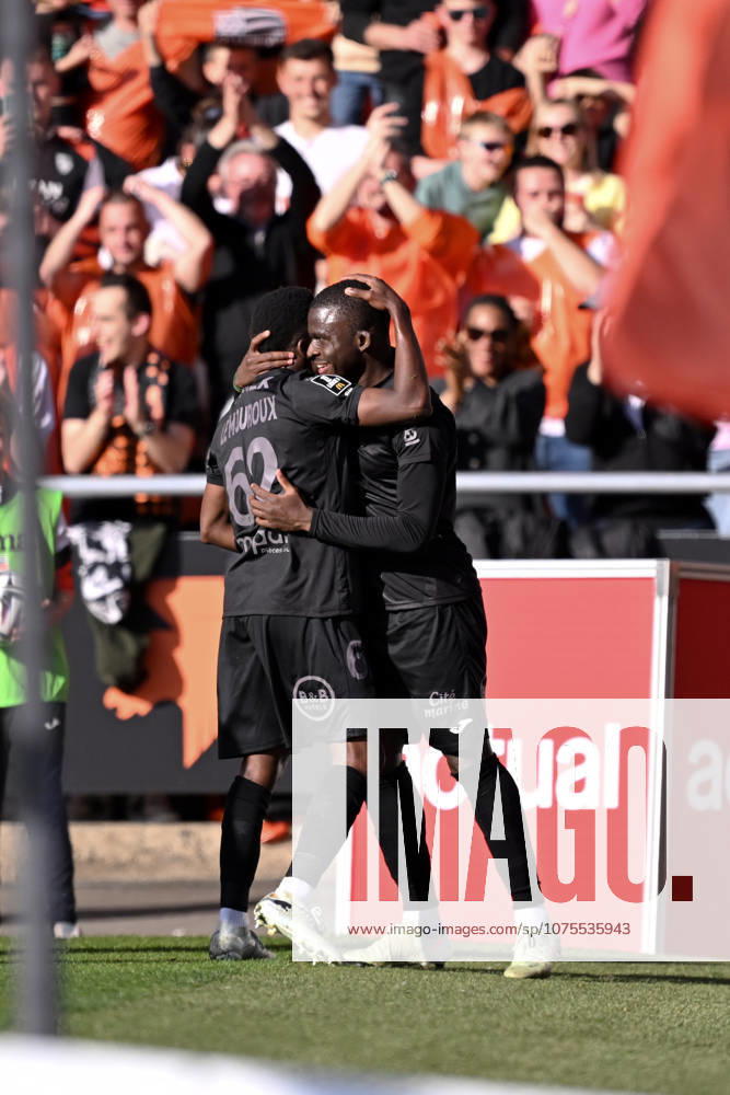 FC Lorient v Paris FC - Ligue 1 McDonald s 2025 2026 12 Bamba DIENG (fcl) during the Ligue 1 McDonald s match between Lorient and Paris at Stade du Moustoir on April 5, 2026 in Lorient, France. Lorient France