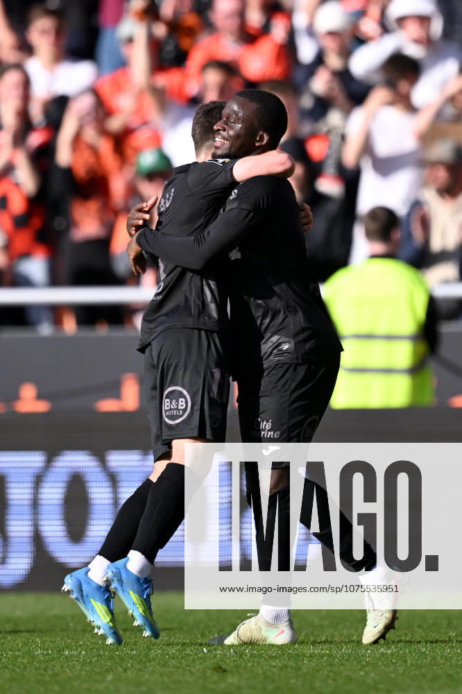 FC Lorient v Paris FC - Ligue 1 McDonald s 2025 2026 12 Bamba DIENG (fcl) during the Ligue 1 McDonald s match between Lorient and Paris at Stade du Moustoir on April 5, 2026 in Lorient, France. Lorient France