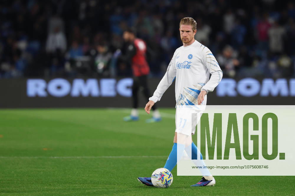 Napolis Kevin De Bruyne during the Serie A soccer match between Napoli and Milan at the Diego Armando Maradona Stadium in Naples, southern italy - Monday , April 06 , 2026. - Soccer .