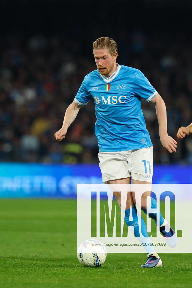 Napolis Kevin De Bruyne during the Serie A soccer match between Napoli and Milan at the Diego Armando Maradona Stadium in Naples, southern italy - Monday , April 06 , 2026. - Soccer .
