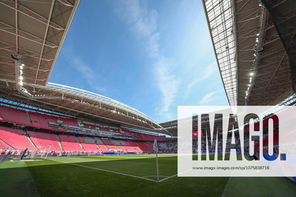 Fussball 1. Bundesliga, RB Leipzig - Borussia Mönchengladbach, v.l. Symbolfoto Symbolbild Stadion vor dem Spiel, Red Bull Arena Leipzig