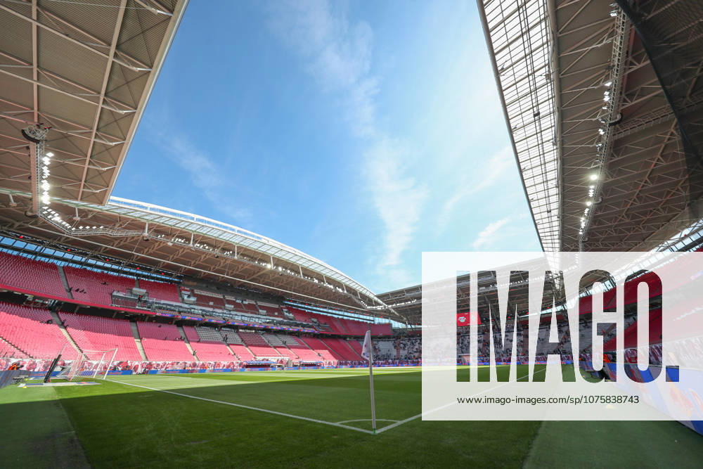 Fussball 1. Bundesliga, RB Leipzig - Borussia Mönchengladbach, v.l. Symbolfoto Symbolbild Stadion vor dem Spiel, Red Bull Arena Leipzig