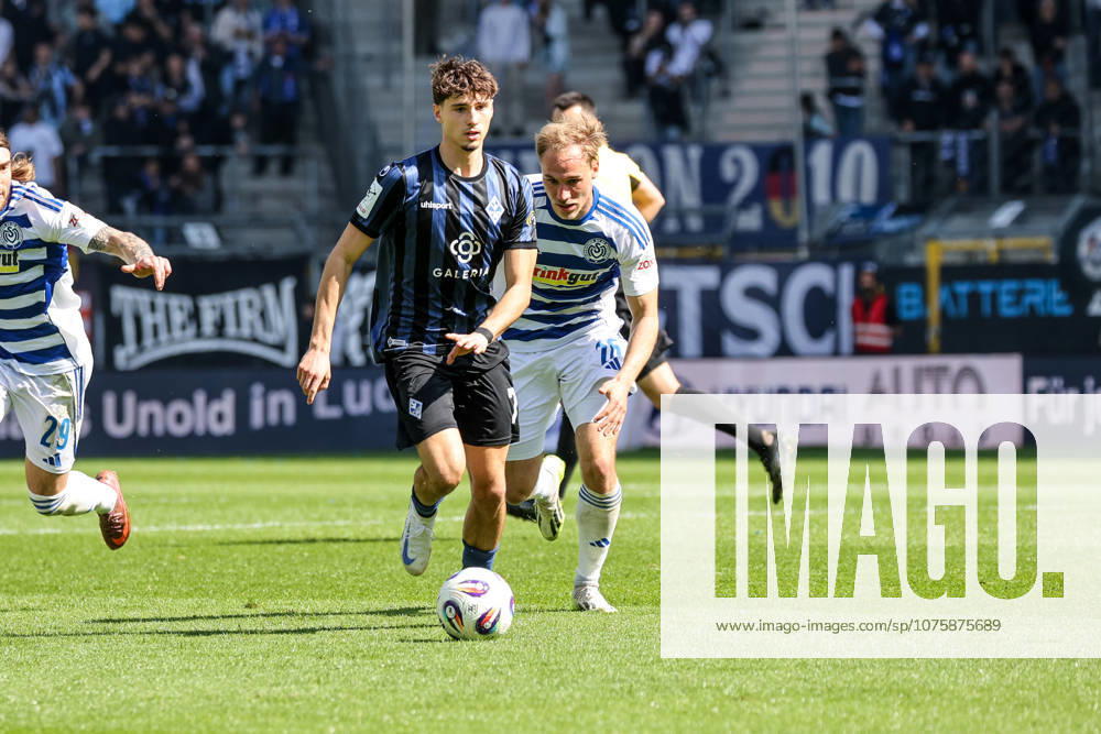 Lovis Bierschenk (SV Waldhof Mannheim, 7) Fussball: 3. Liga, 33. Spieltag, SV Waldhof Mannheim vs. MSV Duisburg am 11.04.2026 in Mannheim (Carl-Benz-Stadion), Deutschland Mannheim Carl-Benz-Stadion Deutschland