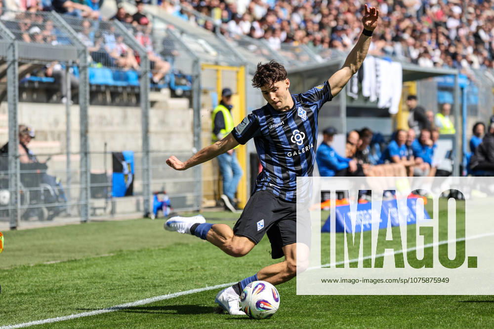 Lovis Bierschenk (SV Waldhof Mannheim, 7) Fussball: 3. Liga, 33. Spieltag, SV Waldhof Mannheim vs. MSV Duisburg am 11.04.2026 in Mannheim (Carl-Benz-Stadion), Deutschland Mannheim Carl-Benz-Stadion Deutschland