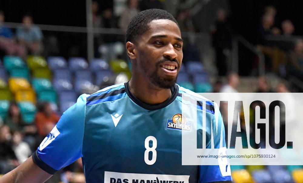 Basketball easyCredit BBL Bundesliga, Frankfurt Skyliners - MLP Academics Heidelberg v.l. William Christmas (Fraport Skyliners Frankfurt), Mimik, Gestik Frankfurt am Main