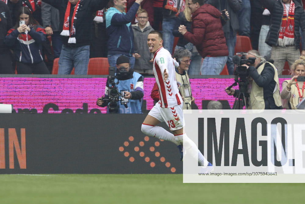 Said El Mala (1. FC Köln) Torjubel, jubelt nach ihrem Treffer zum 1:0 waehrend des Spiels der Bundesliga zwischen 1. FC Köln und SV Werder Bremen, RheinEnergieSTADION am 12. April 2026 in Köln, Deutschland. (Foto von Oliver Kaelke DeFodi Images) +++ Said El Mala (1. FC Köln) celebrates after scoring her team s first goal during the Bundesliga match between 1. FC Köln and SV Werder Bremen at RheinEnergieSTADION on April 12, 2026 in Köln, Germany. (Photo by Oliver Kaelke DeFodi Images) DFL regulations prohibit any use of photographs as image sequences and or quasi-video. (Photo by Oliver Kaelke DeFodi Images) -