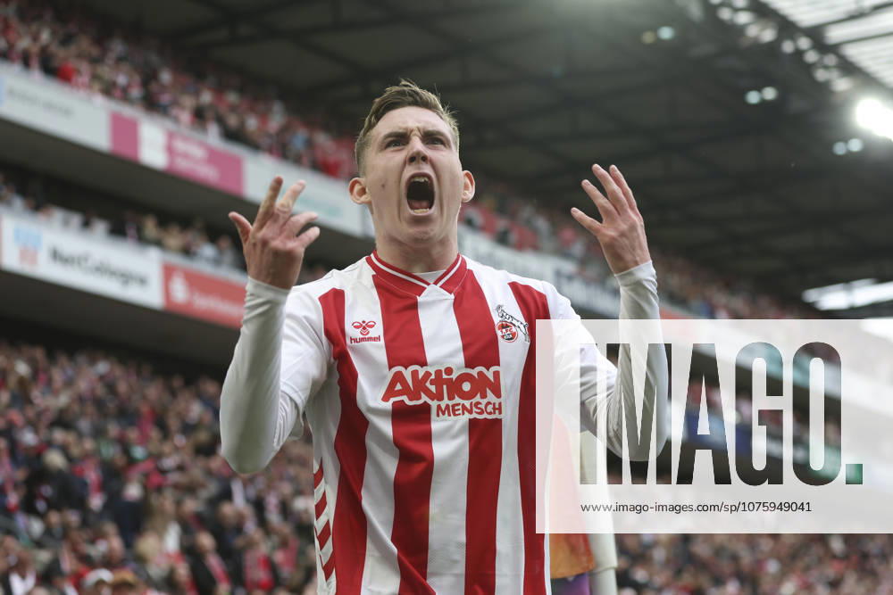 Isak Johannesson (1. FC Köln) Torjubel, jubelt nach ihrem Treffer zum 3:1 waehrend des Spiels der Bundesliga zwischen 1. FC Köln und SV Werder Bremen, RheinEnergieSTADION am 12. April 2026 in Köln, Deutschland. (Foto von Oliver Kaelke DeFodi Images) +++ Isak Johannesson (1. FC Köln) celebrates after scoring her team s third goal during the Bundesliga match between 1. FC Köln and SV Werder Bremen at RheinEnergieSTADION on April 12, 2026 in Köln, Germany. (Photo by Oliver Kaelke DeFodi Images) DFL regulations prohibit any use of photographs as image sequences and or quasi-video. (Photo by Oliver Kaelke DeFodi Images) -