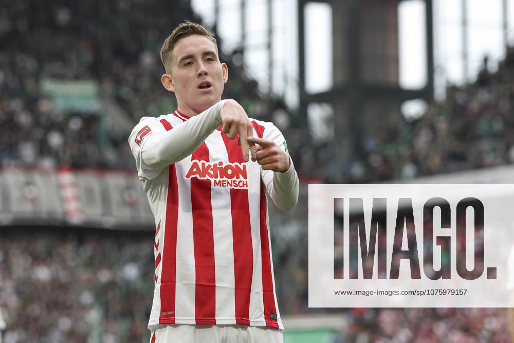 Isak Johannesson (1. FC Köln) Torjubel, jubelt nach seinem Treffer zum 3:1 waehrend des Spiels der Bundesliga zwischen 1. FC Köln und SV Werder Bremen, RheinEnergieSTADION am 12. April 2026 in Köln, Deutschland. (Foto von Oliver Kaelke DeFodi Images) +++ Isak Johannesson (1. FC Köln) celebrates after scoring his team s third goal during the Bundesliga match between 1. FC Köln and SV Werder Bremen at RheinEnergieSTADION on April 12, 2026 in Köln, Germany. (Photo by Oliver Kaelke DeFodi Images) DFL regulations prohibit any use of photographs as image sequences and or quasi-video. (Photo by Oliver Kaelke DeFodi Images) -