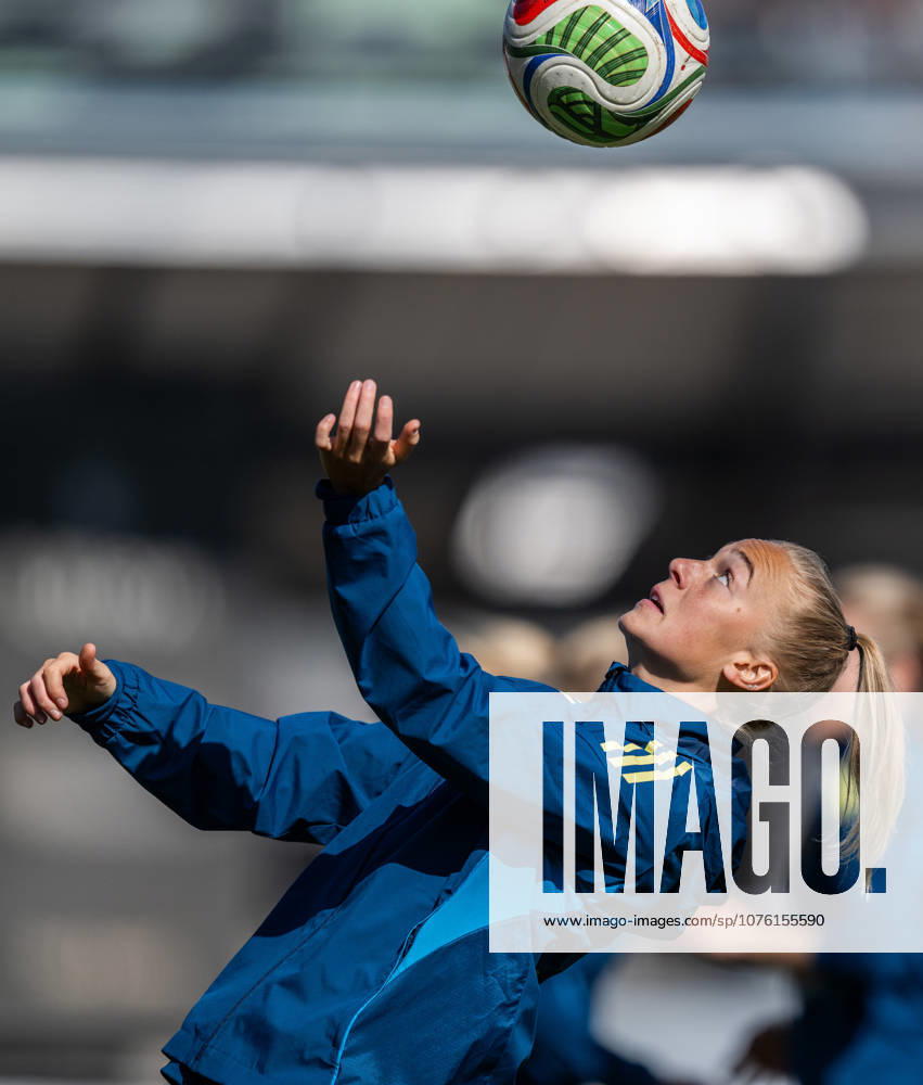 Hanna Bennison of the Swedish women s national football team during a training session on April 16, 2026 in Gothenburg. Photo: Mathias Bergeld BILDBYRAN kod MB MB1364 fotboll football soccer fotball vm-kval kval fifa womens world cup qualifier qualifier träning practice training sverige sweden dam bbeng women kvinner