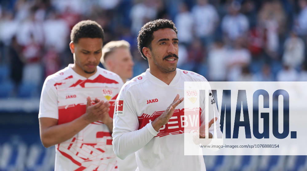 Sinsheim , Fußball Bundesliga TSG 1899 Hoffenheim vs. VfB Stuttgart , vorn Tiago Tomas (VfB)