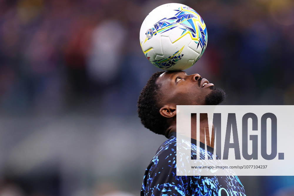 Serie A Fc Internazionale - Parma Calcio Marcus Thuram of Fc Internazionale during warm up before the Serie A match beetween Fc Internazionale and Parma Calcio at Stadio Giuseppe Meazza on May 3 2026 in Milan Italy . Milano Stadio Giuseppe Meazza Italy