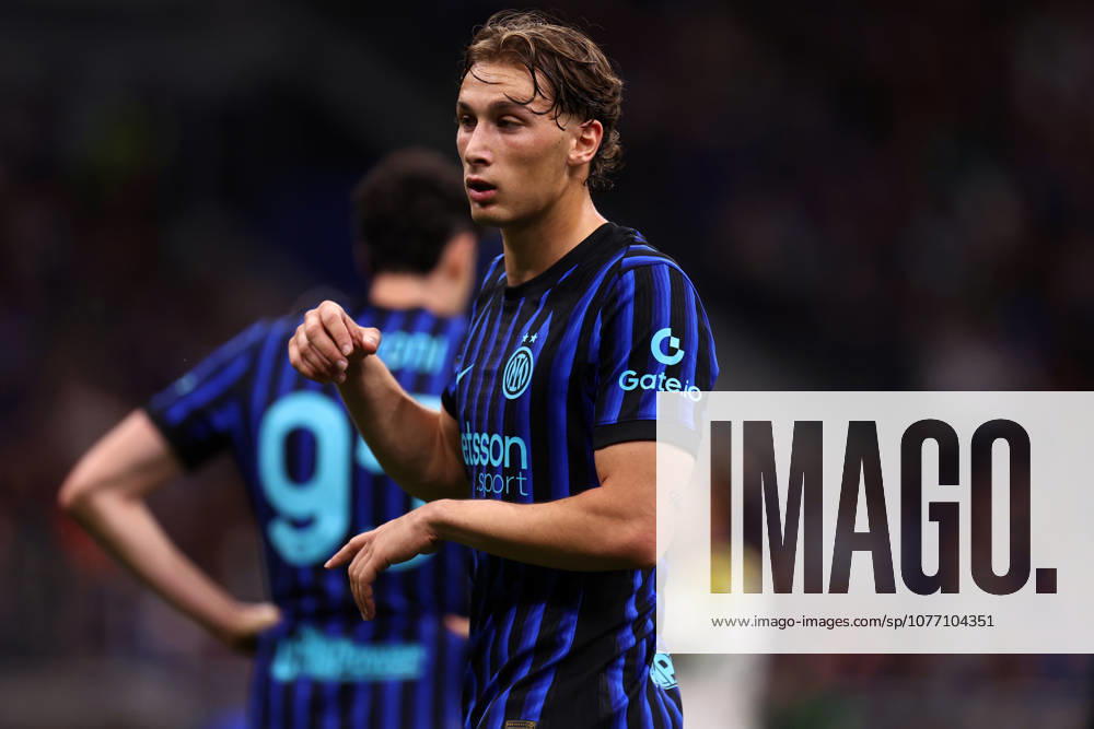 Serie A Fc Internazionale - Parma Calcio Francesco Pio Esposito of Fc Internazionale looks on during the Serie A match beetween Fc Internazionale and Parma Calcio at Stadio Giuseppe Meazza on May 3 2026 in Milan Italy . Milano Stadio Giuseppe Meazza Italy