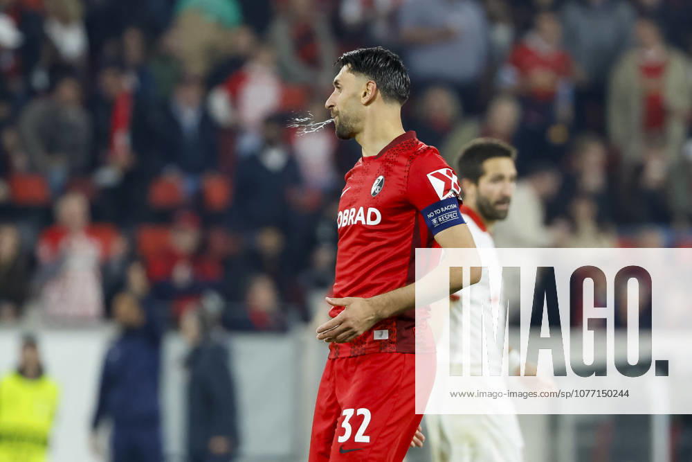 Vincenzo Grifo (SC Freiburg, 32) , Deutschland, Fussball, UEFA Europa League, Halbfinale, 2025 2026, SC Freiburg vs. Sporting Braga, 07.05.2026, Freiburg im Breisgau Europa-Park Stadion Deutschland
