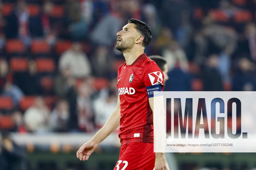 Vincenzo Grifo (SC Freiburg, 32) , Deutschland, Fussball, UEFA Europa League, Halbfinale, 2025 2026, SC Freiburg vs. Sporting Braga, 07.05.2026, Freiburg im Breisgau Europa-Park Stadion Deutschland
