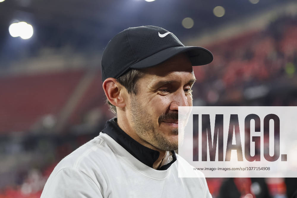 Julian Schuster (SC Freiburg, Trainer) nach dem Spiel , Deutschland, Fussball, UEFA Europa League, Halbfinale, 2025 2026, SC Freiburg vs. Sporting Braga, 07.05.2026, Freiburg im Breisgau Europa-Park Stadion Deutschland