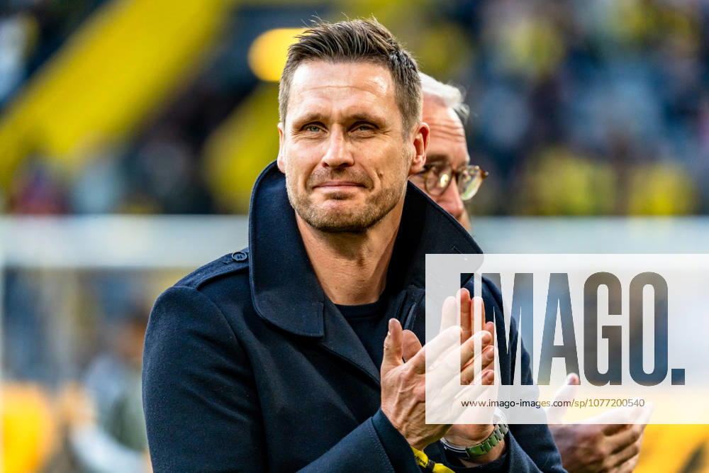Deutschland: Bundesliga 2025 2026 33. Spieltag, Borussia Dortmund vs. Eintracht Frankfurt, Freitag, 08.05.2026 Signal Iduna Park, Nordrhein-Westfalen Sebastian Kehl emotionaler Abschied vor den Fans