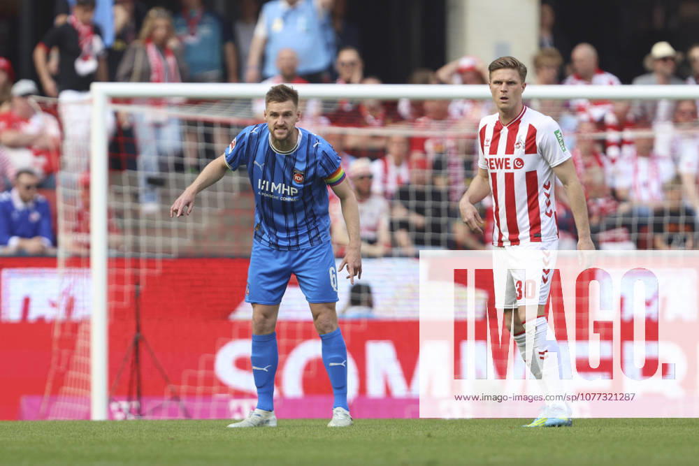 Patrick Mainka (1.FC Heidenheim) gestikuliert, Gestik waehrend des Spiels der Bundesliga zwischen 1. FC Köln und 1. FC Heidenheim 1846, RheinEnergieSTADION am 10. May 2026 in Köln, Deutschland. (Foto von Oliver Kaelke DeFodi Images) +++ Patrick Mainka (1.FC Heidenheim) gestures during the Bundesliga match between 1. FC Köln and 1. FC Heidenheim 1846 at RheinEnergieSTADION on May 10, 2026 in Köln, Germany. (Photo by Oliver Kaelke DeFodi Images) DFL regulations prohibit any use of photographs as image sequences and or quasi-video. (Photo by Oliver Kaelke DeFodi Images) -